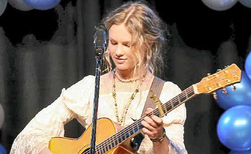 Gympie’s Got Talent overall winner singer-songwriter Alys Longmate. Gympie’s Got Talent overall winner singer-songwriter Alys Longmate.